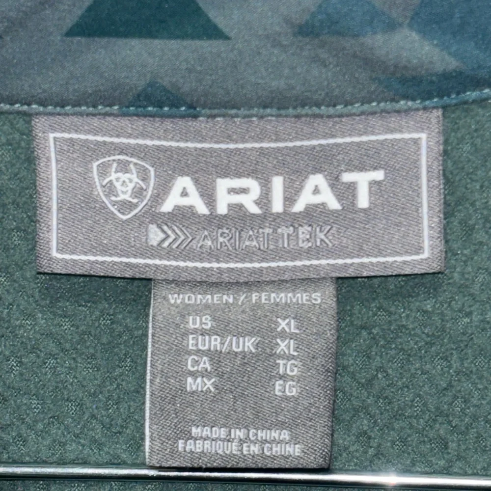 Ariat Softshell Jacket Wind and Water Resistant Gray Women's XL - Picture 10 of 12